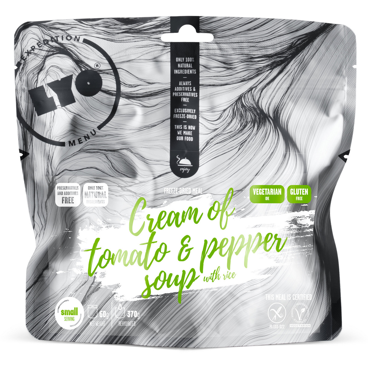 Image of Lyofood Zuppa di pomodoro e peperoni con riso