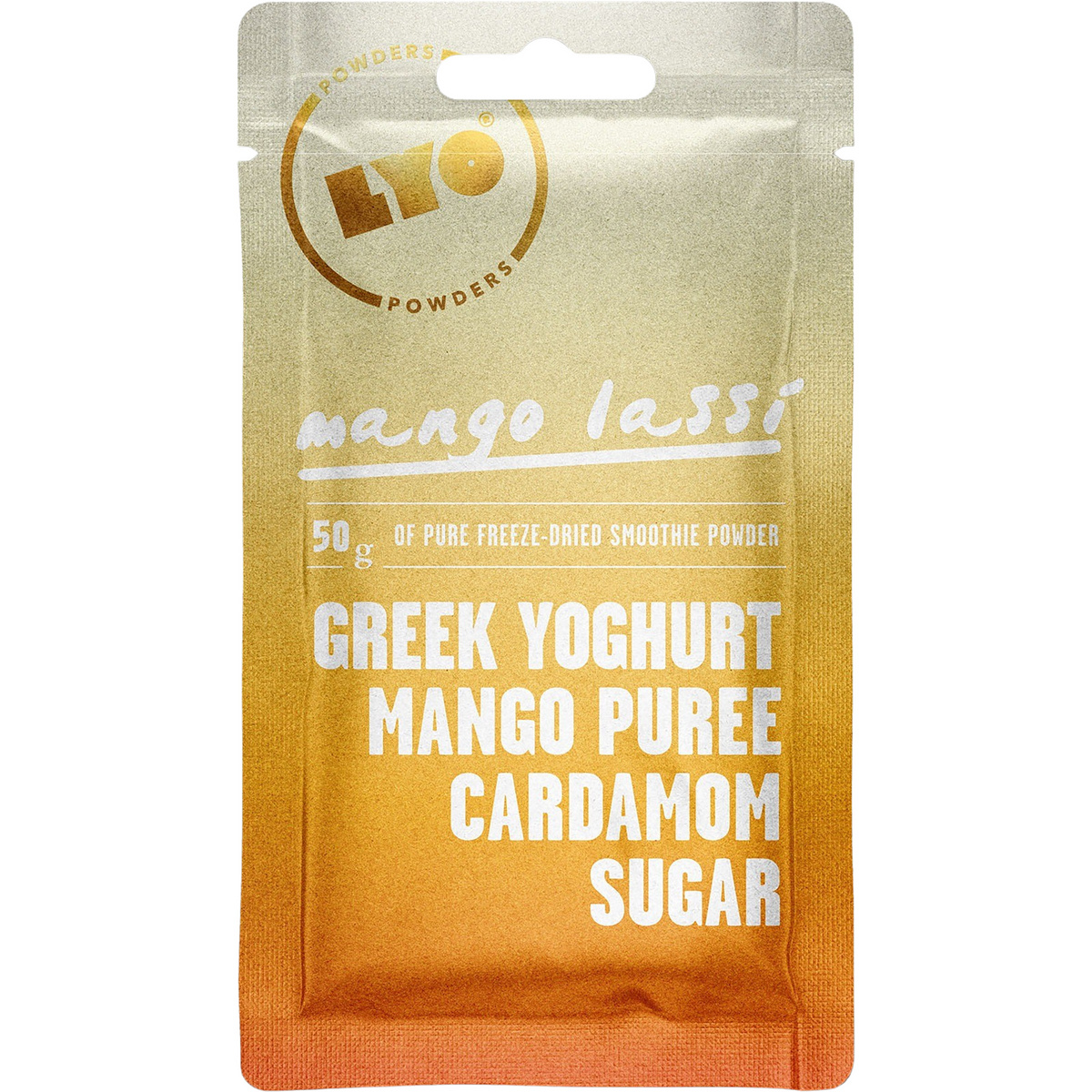 Lyofood Lassi al mango (Taglia 50g)