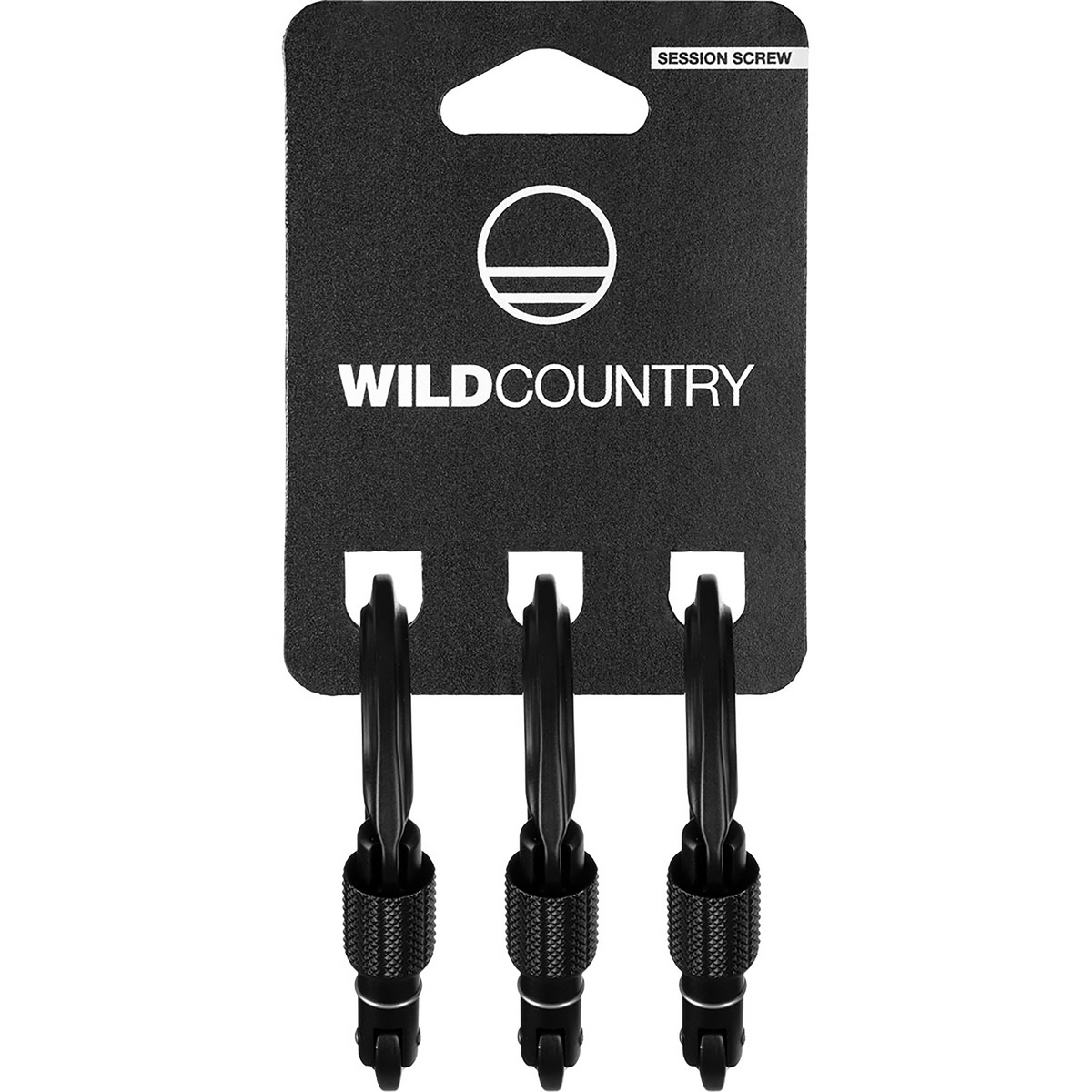Image of Wild Country Moschettoni Session Screw Gate set da 3