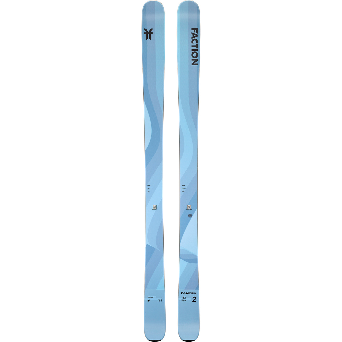 Faction Ski freeride 24/25 Dancer 2 (taille 171cm, Bleu)
