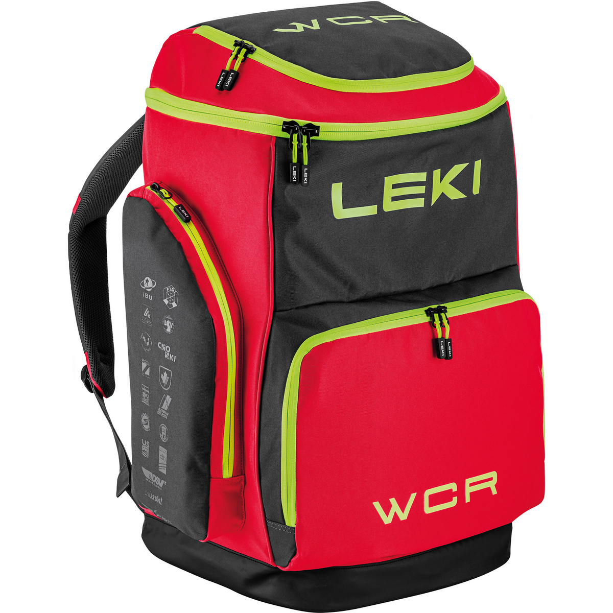 Leki WCR 60L Skischuhtasche (Größe 60L, rot)