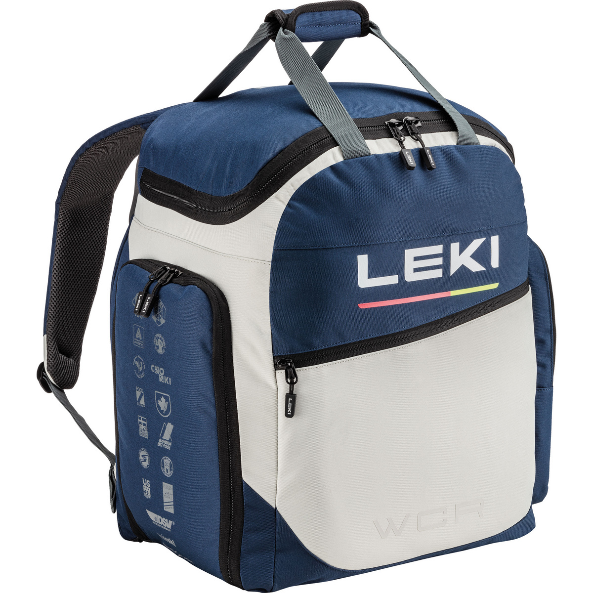 Leki WCR 60L Skischuhtasche (Größe 60L, blau)