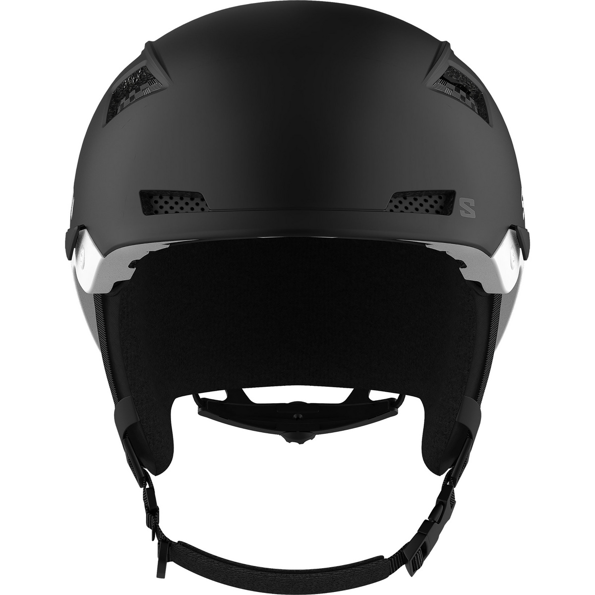 Salomon Casco da sci MTN Patrol (Taglia 53-56CM, Nero)