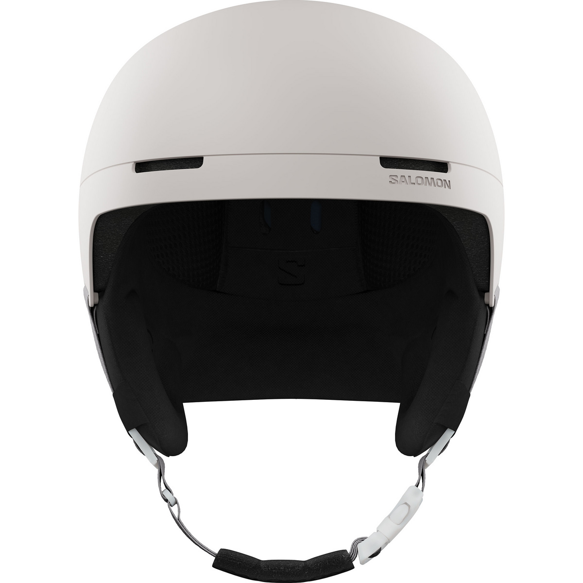 Salomon Brigade Index Skihelm (Größe 56-59CM, grau)