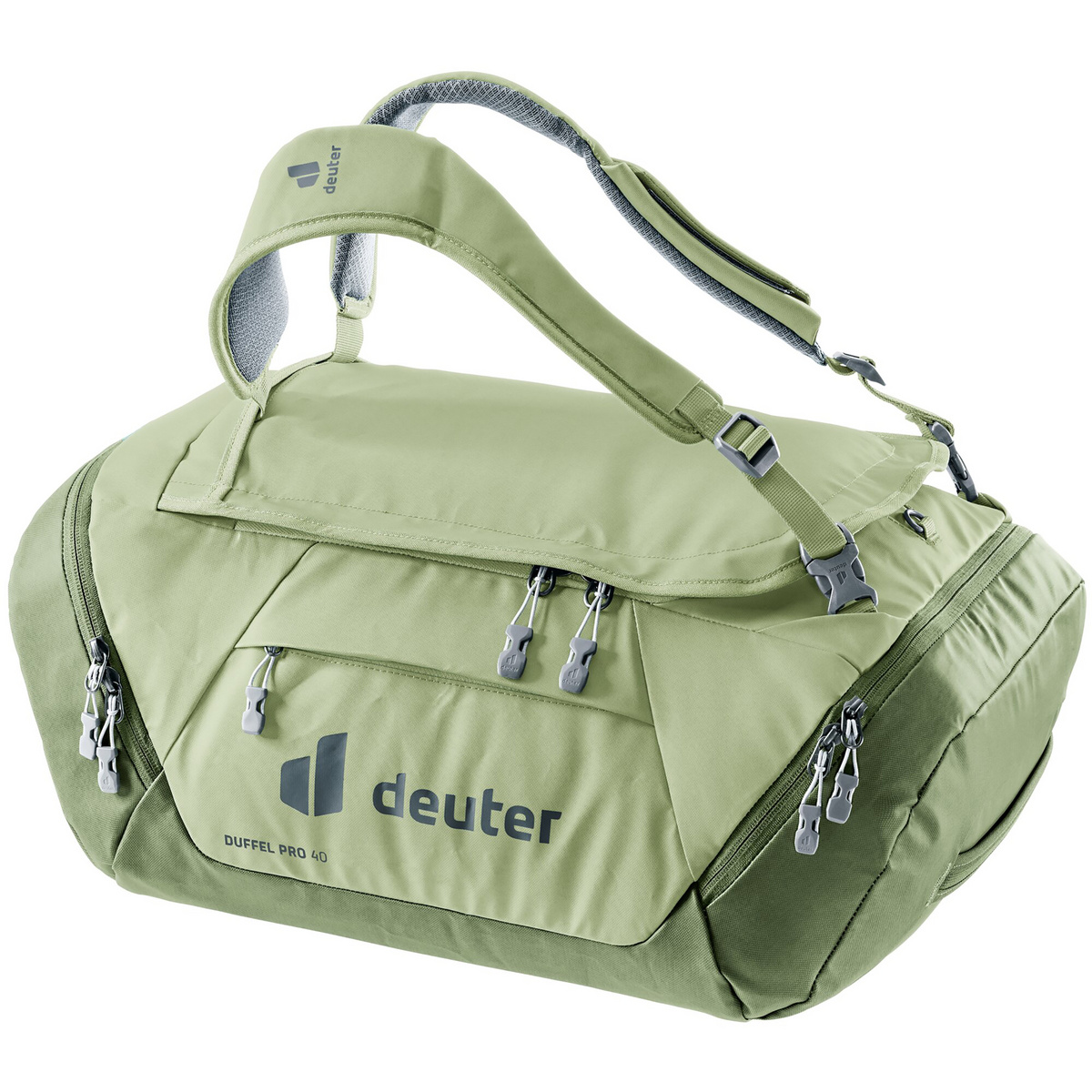 Deuter Borsa da viaggio Duffel Pro 40 (Taglia 40L, Verde)