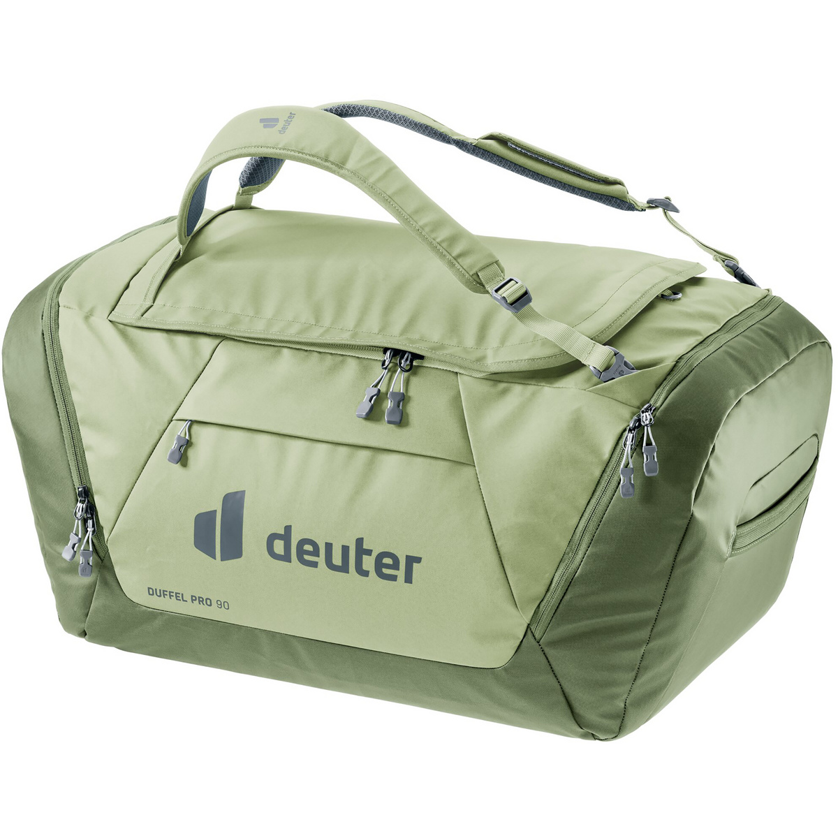 Deuter Duffel Pro 90 Reisetasche (Größe 90L, gruen)