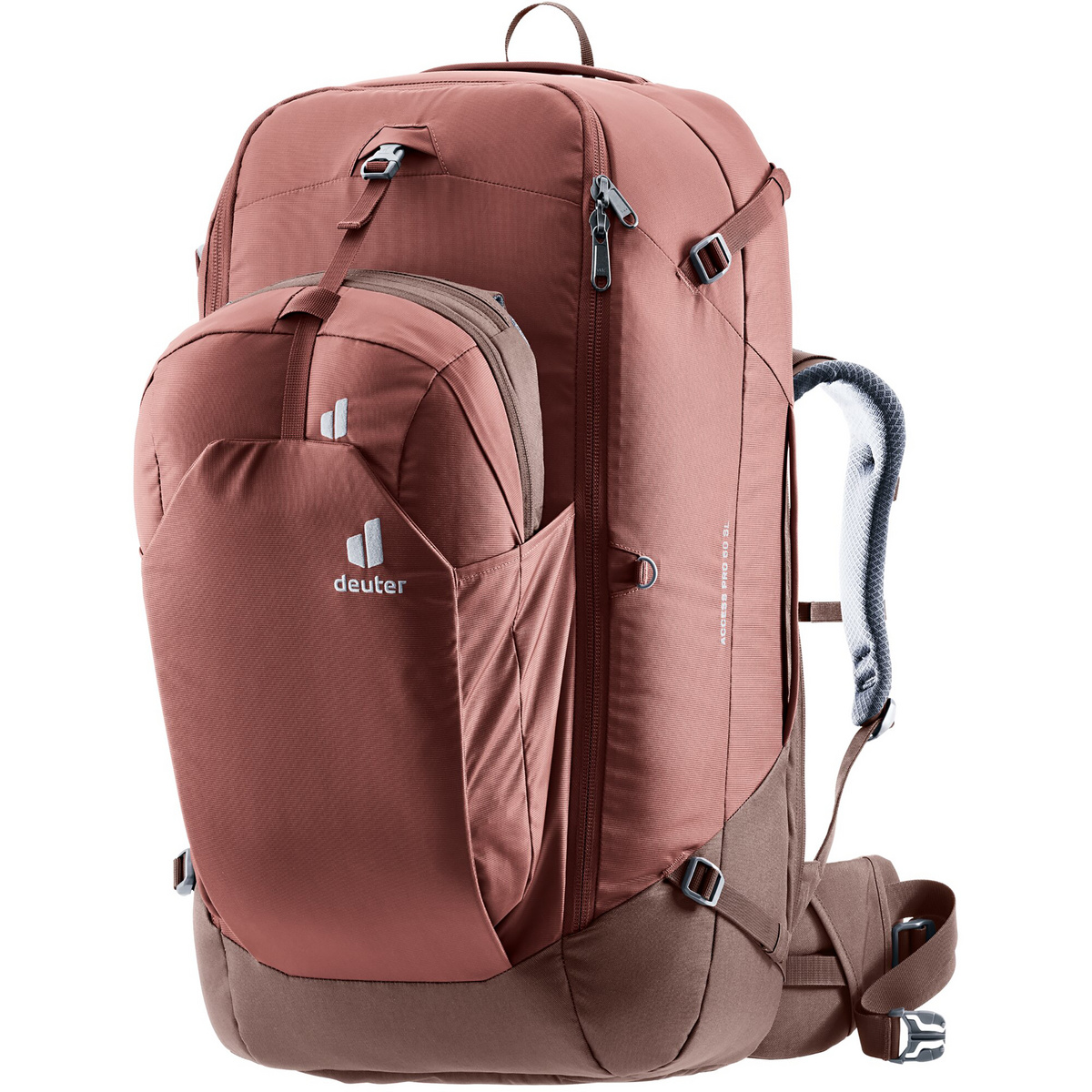 Deuter Damen Access Pro 60 SL Rucksack (Größe 60L, rot)