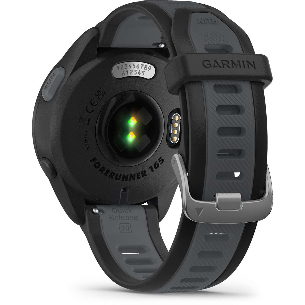 Garmin Forerunner® 165 GPS Uhr (Größe One Size, schwarz)