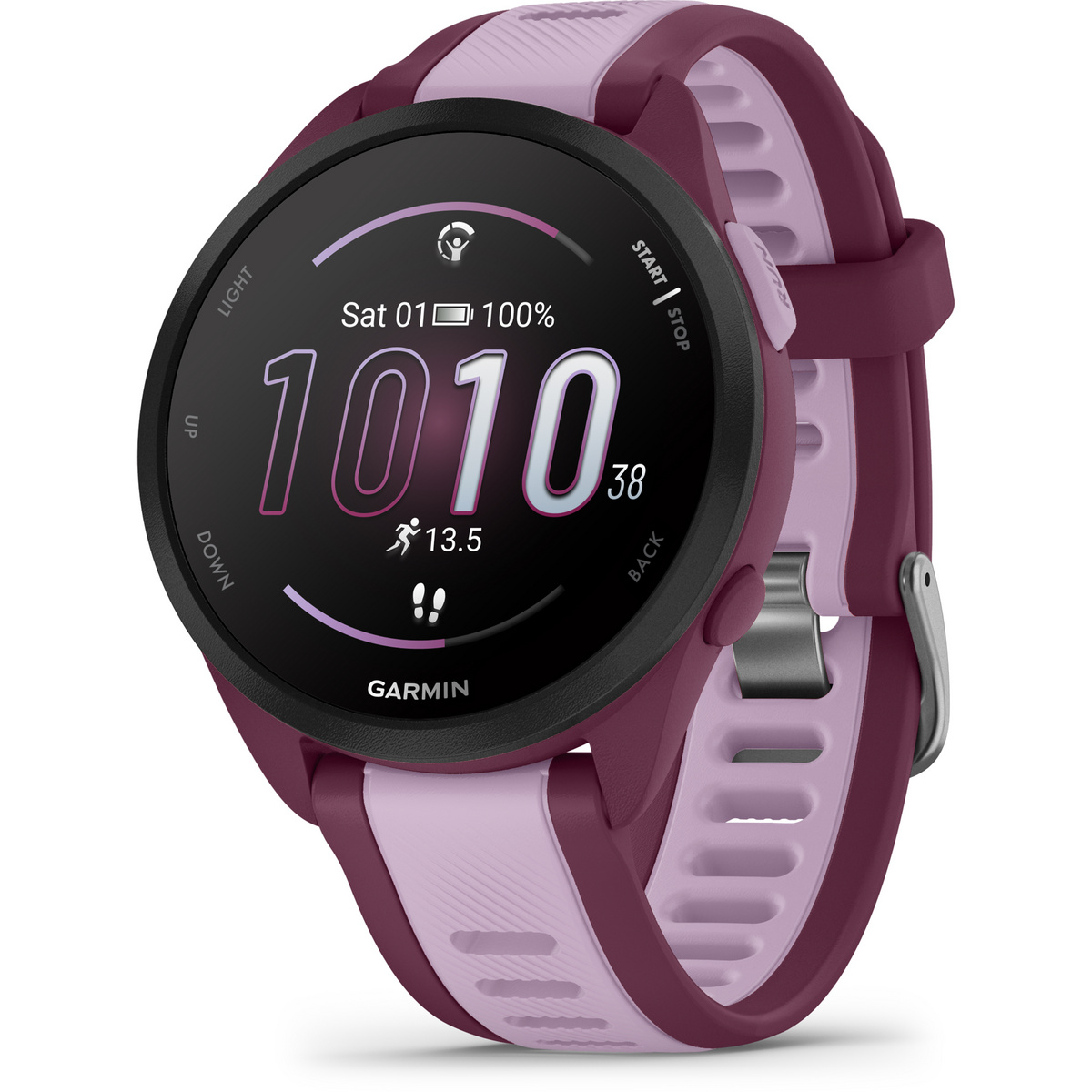 Garmin Forerunner® 165 Music GPS Uhr (Größe One Size, lila)