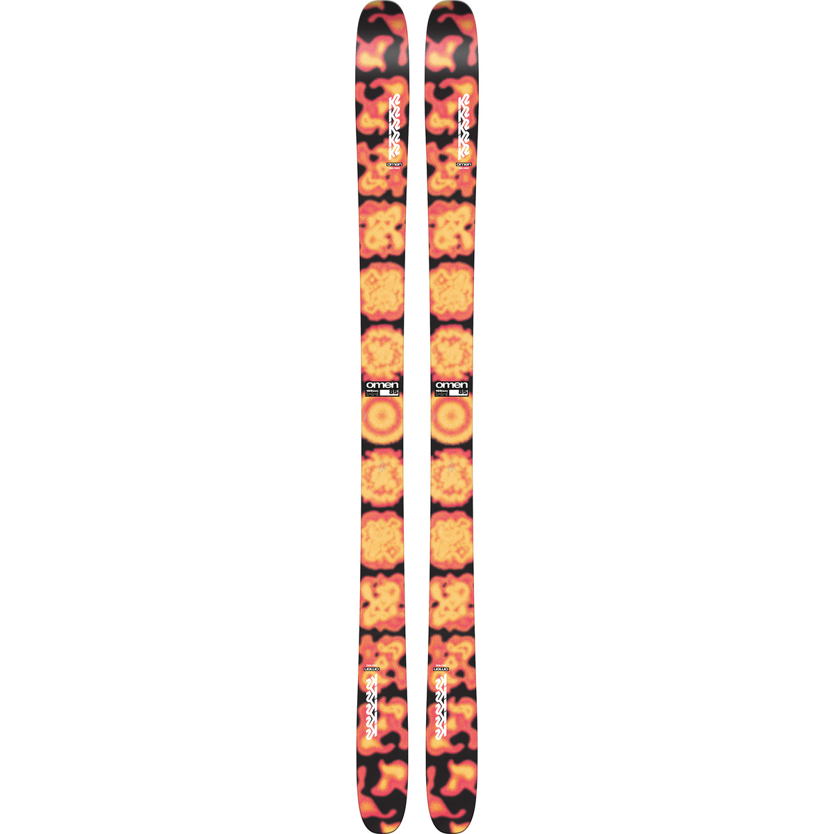 K2 Ski freeride 24/25 Omen 85 (taille 139cm, Jaune)
