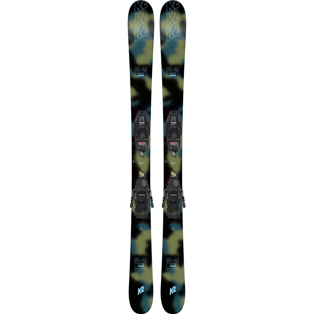 K2 Kinder Hi-fi + FDT 4.5 Freerideset 24/25 (Größe 109cm, oliv)