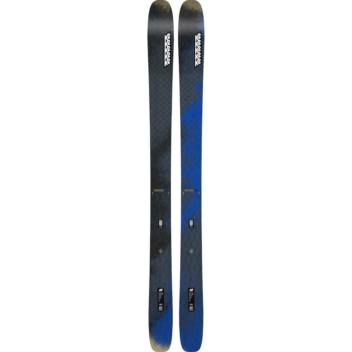 K2 Ski freeride 24/25 Mindbender 106C (taille 189cm, Bleu)