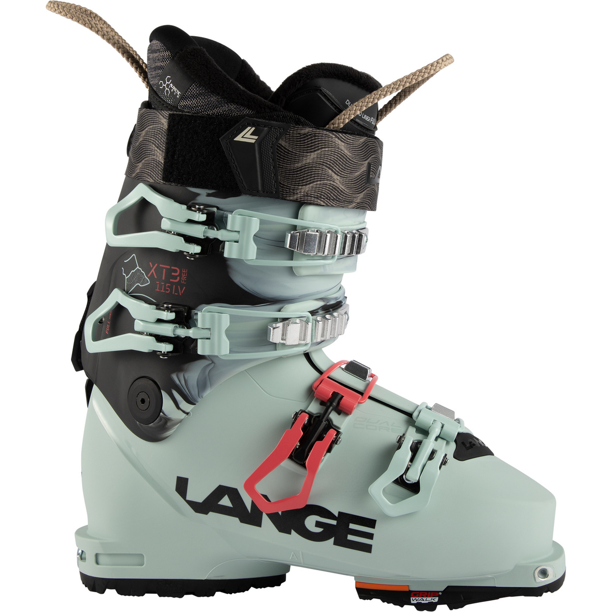 Lange Damen XT3 Free 115 LV GW Freerideskischuhe (Größe 41, grau)