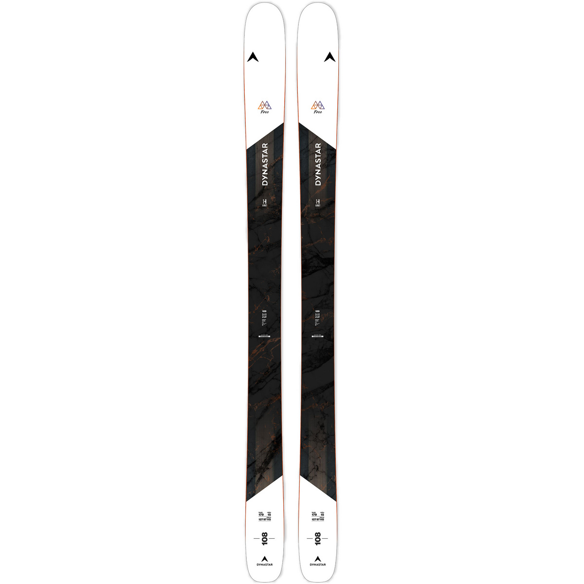 Dynastar Sci da sci alpinismo 24/25 M-Free 108 Open (Taglia 162cm, Bianco)