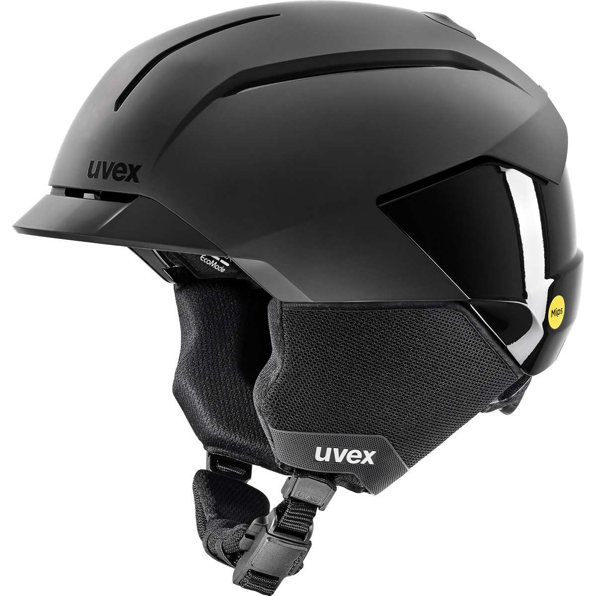 Uvex Levitate MIPS Skihelm (Größe 51-55CM, schwarz)