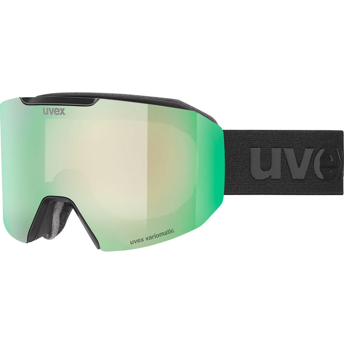 Uvex Occhiali da sci Evidnt ATTRACT V S (Taglia ONE SIZE, Verde)