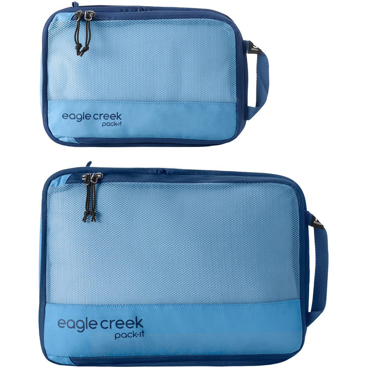 Eagle Creek Pack-It Reveal Compress Cube S/M Packtasche Set (Größe ONE SIZE, blau)