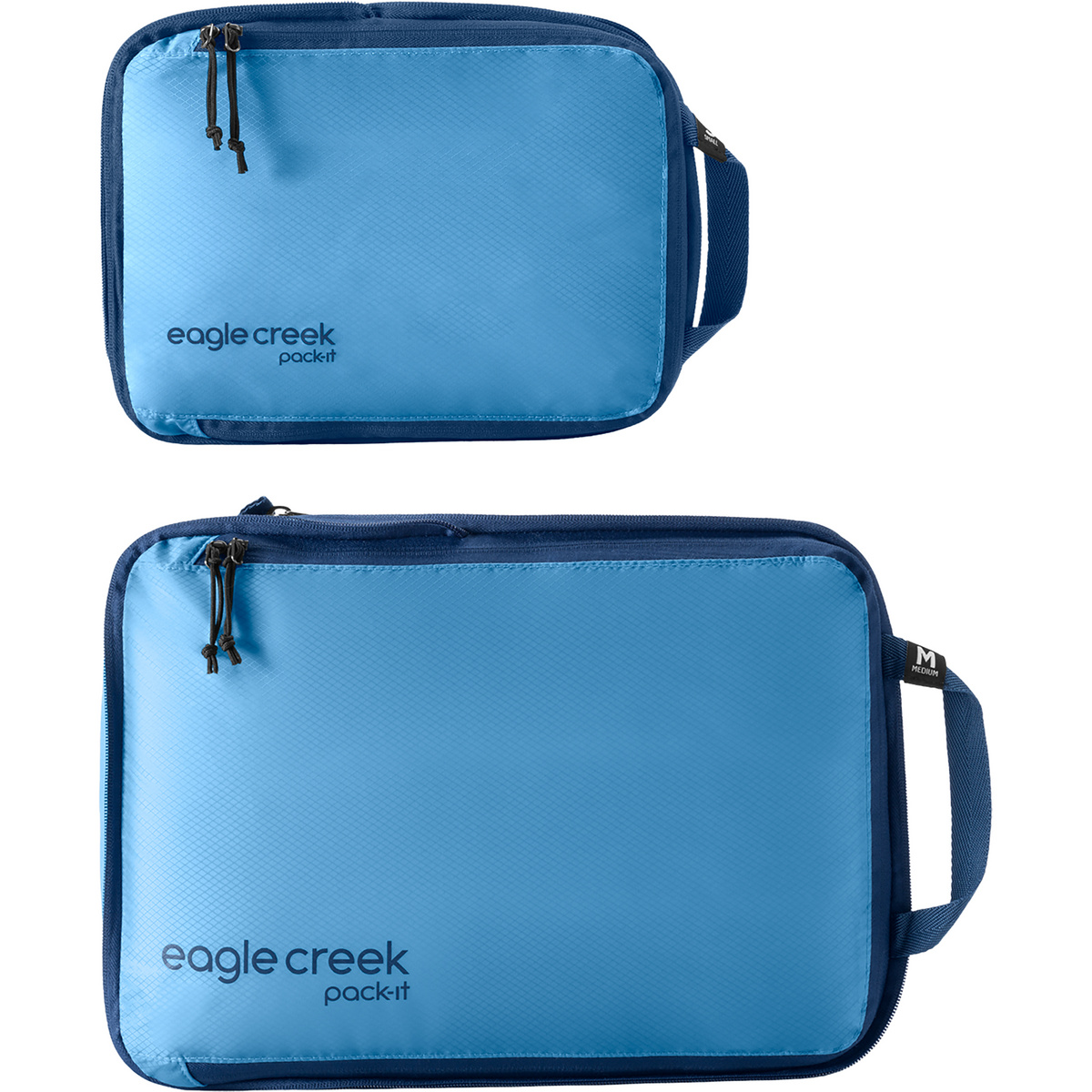 Eagle Creek Set borse Pack-It Isolate Compress Cube S/M (Taglia ONE SIZE, Blu)