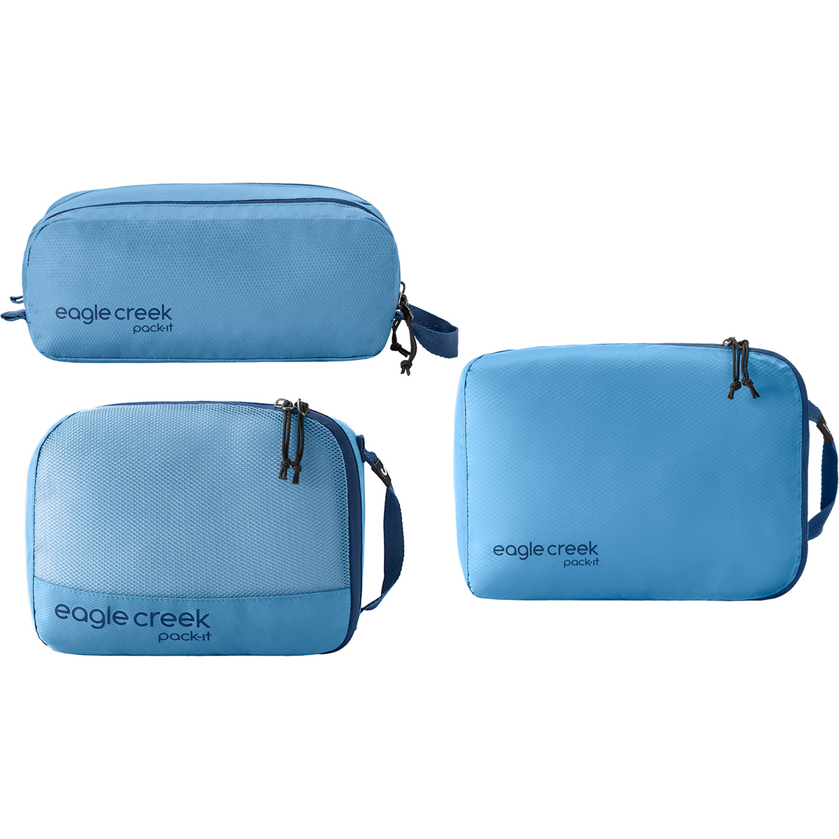Eagle Creek Pack-It Overnight Packtasche Set (Größe ONE SIZE, blau)