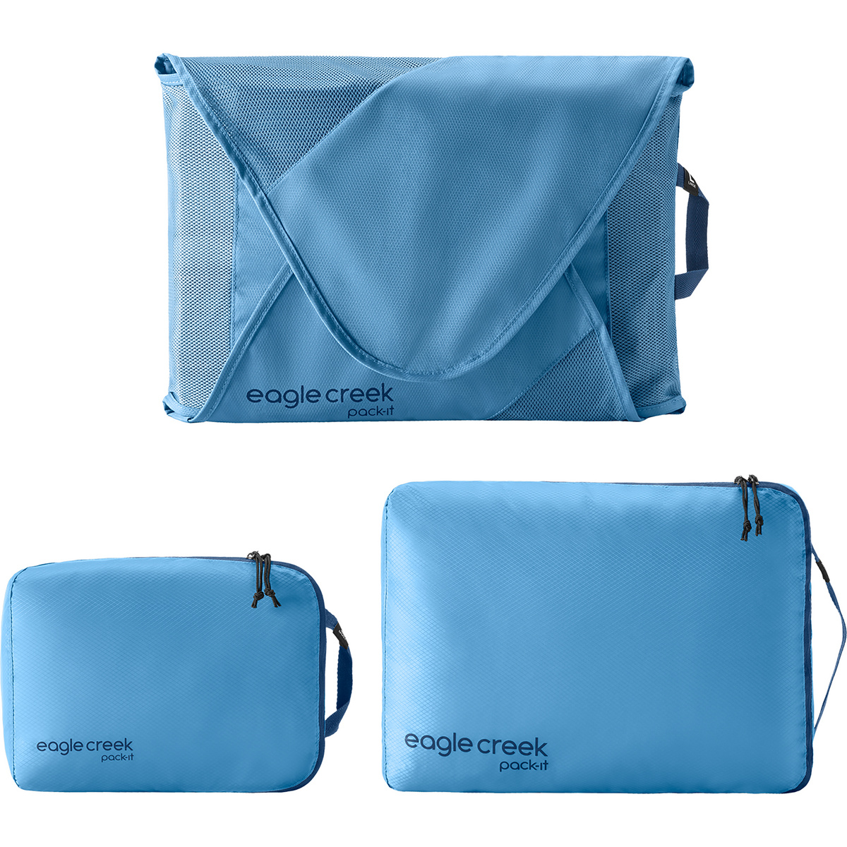 Eagle Creek Kit de sacoches Pack-It Starter (taille ONE SIZE, Bleu)