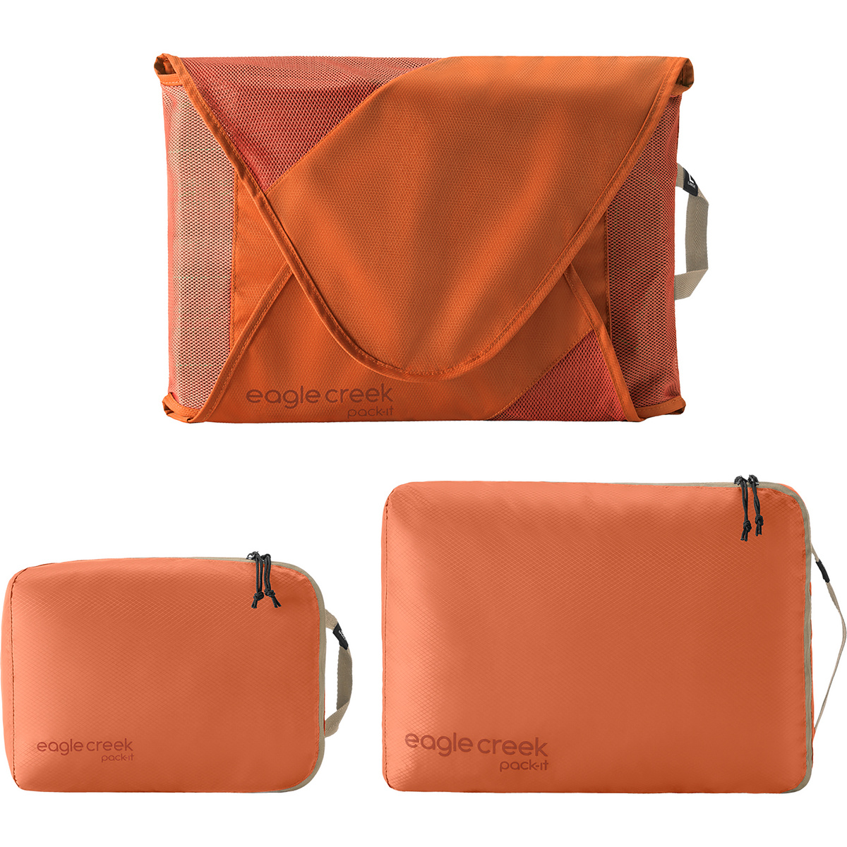 Eagle Creek Kit de sacoches Pack-It Starter (taille ONE SIZE, Orange)