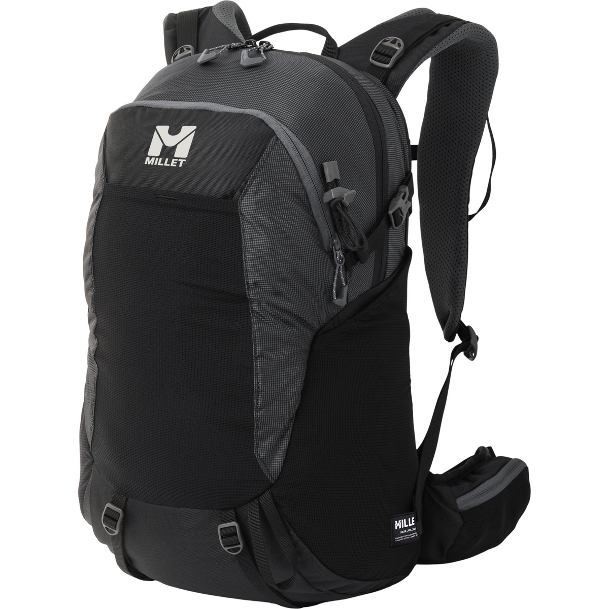 Millet Hiker Air 20 Rucksack (Größe 20L, schwarz)