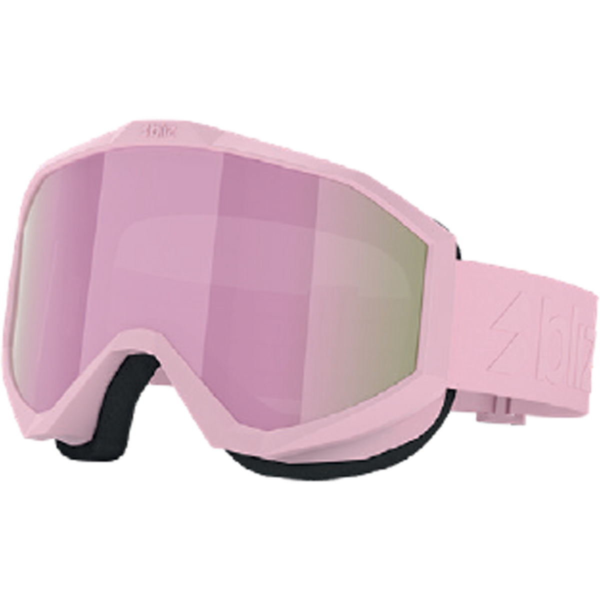 Bliz Kinder Liner JR Skibrille (Größe One Size, rosa)