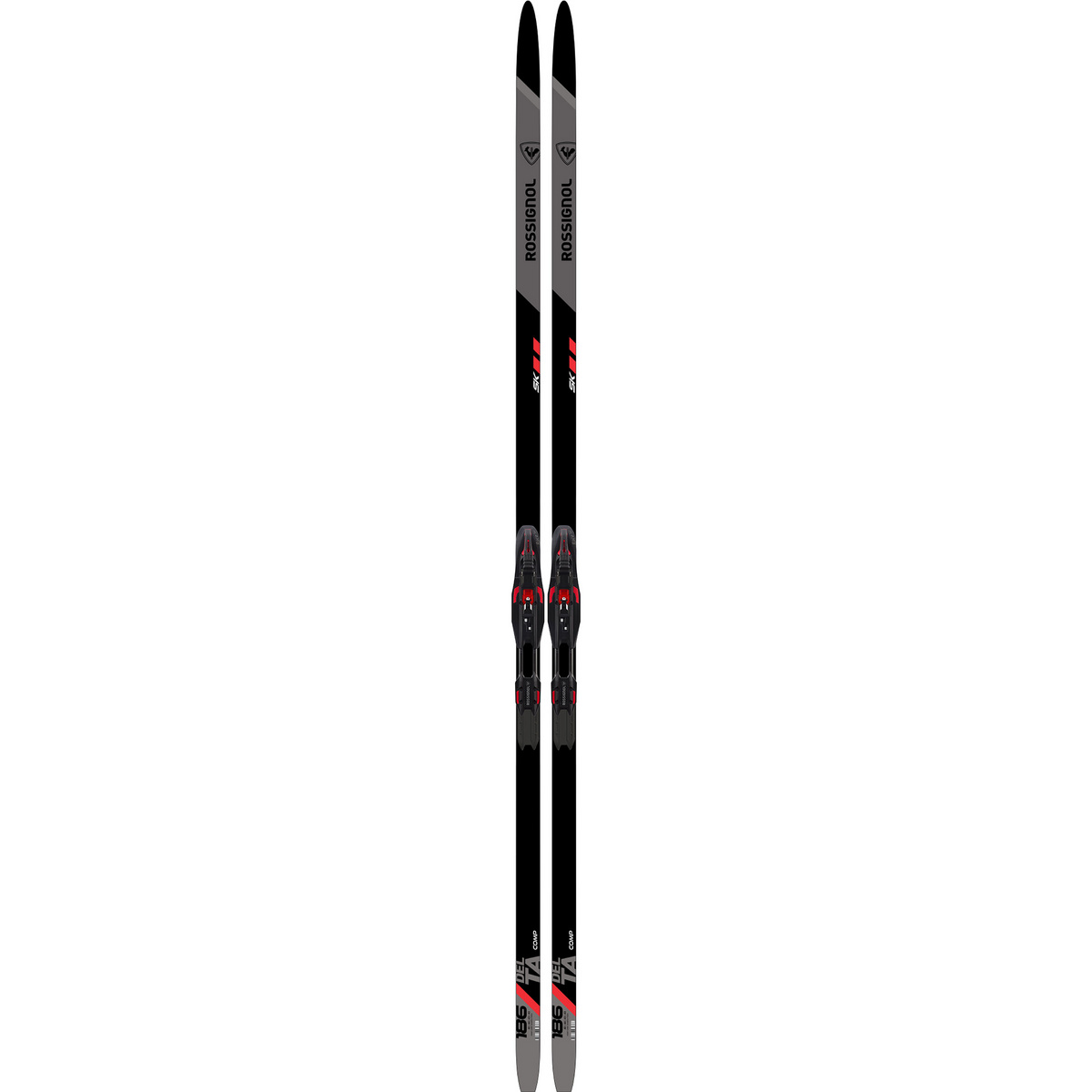 Rossignol Set da sci da fondo pattinato Delta Comp R-Skate  24/25 (Taglia 192cm, Nero)