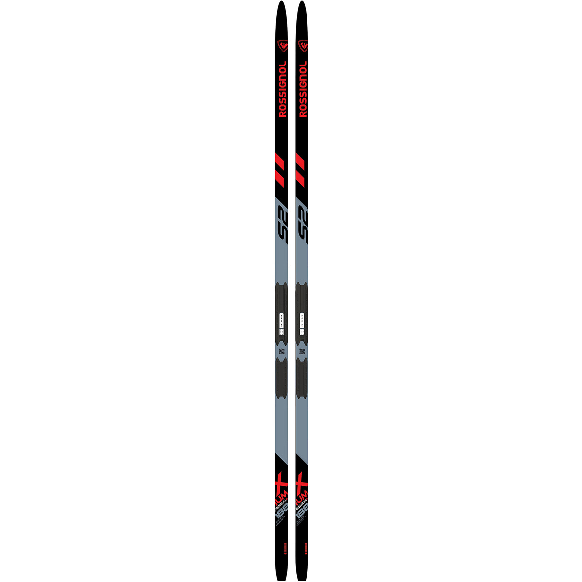 Rossignol Set da sci di fondo pattinato X-ium Skating Premium+S2 Stiff  24/25 (Taglia 193cm, Grigio)