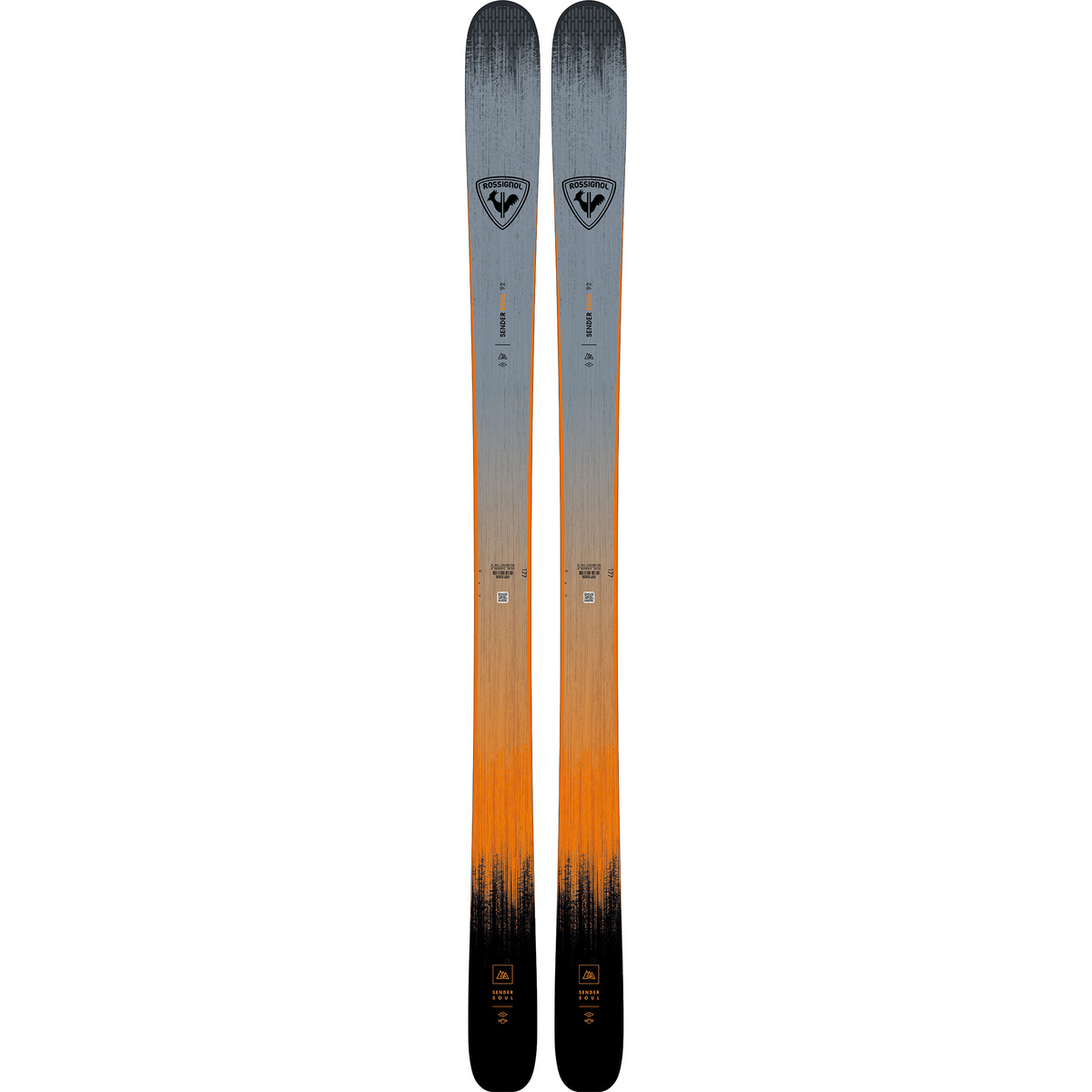 Rossignol Sender Soul 92 Open Freerideski 24/25 (Größe 156cm, orange)