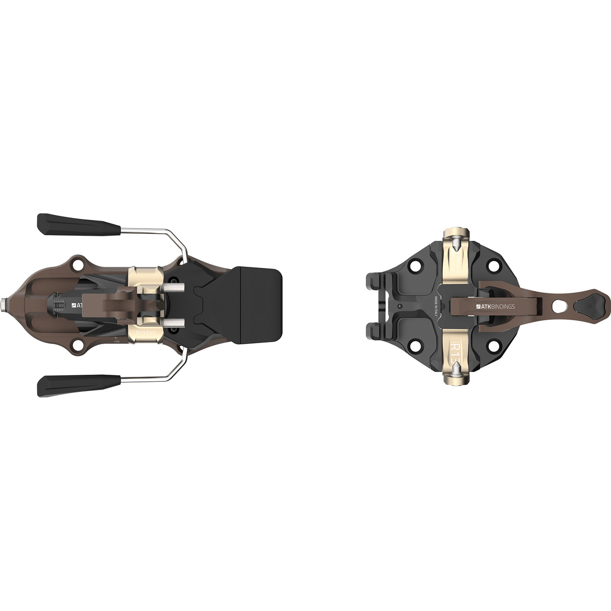 ATK Bindings Raider 13 Evo Tourenbindung (Größe 97mm, braun)