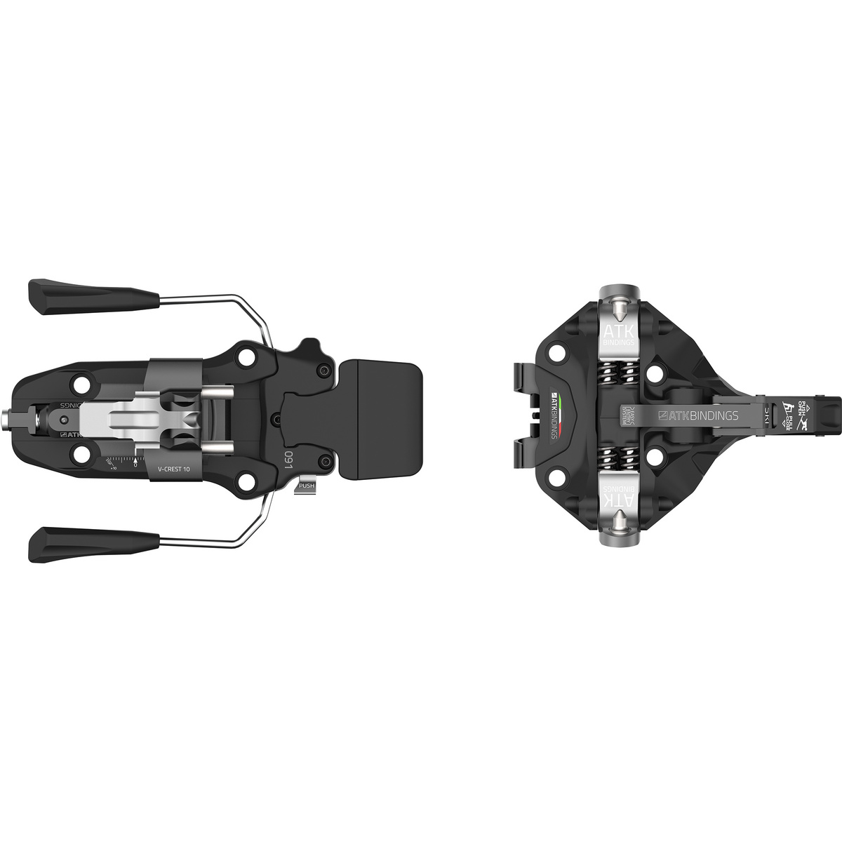 Image of ATK Bindings Attacchi da sci alpinismo V-Crest 10 BR