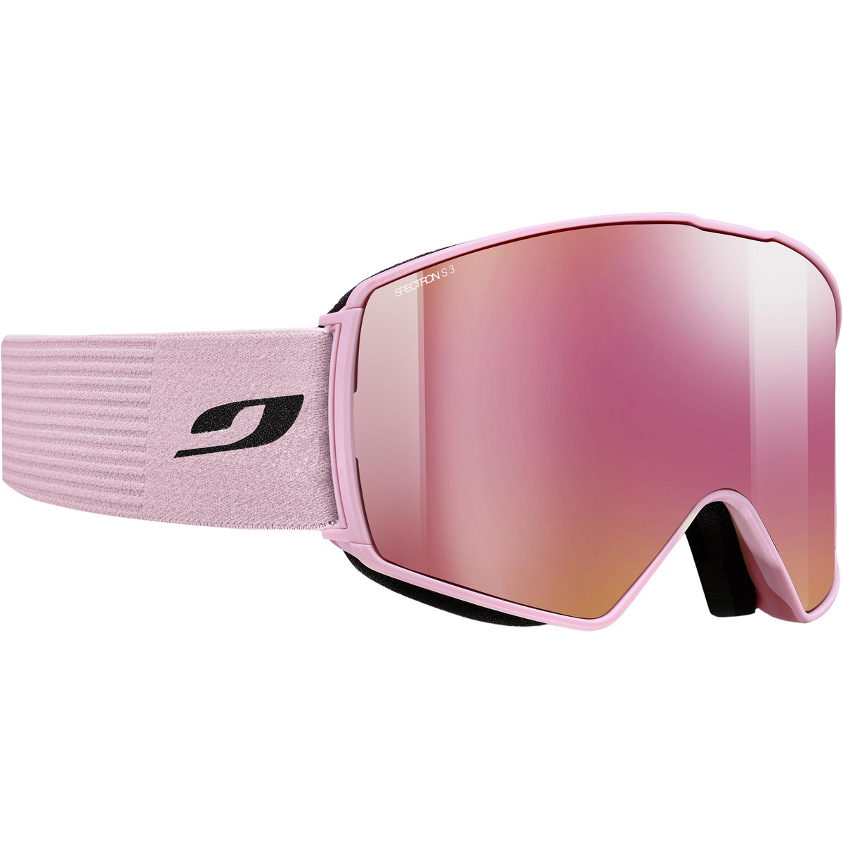 Julbo Occhiali da sci Launcher Spectron3 (Taglia One Size, rosa)