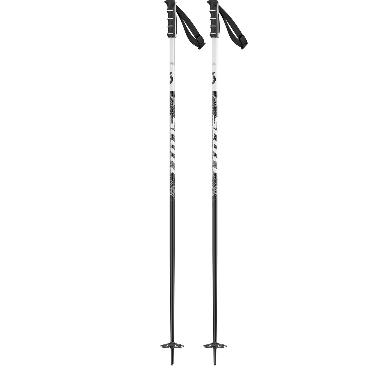 Scott Bastoncini da sci SEA (Taglia 105CM, Nero)