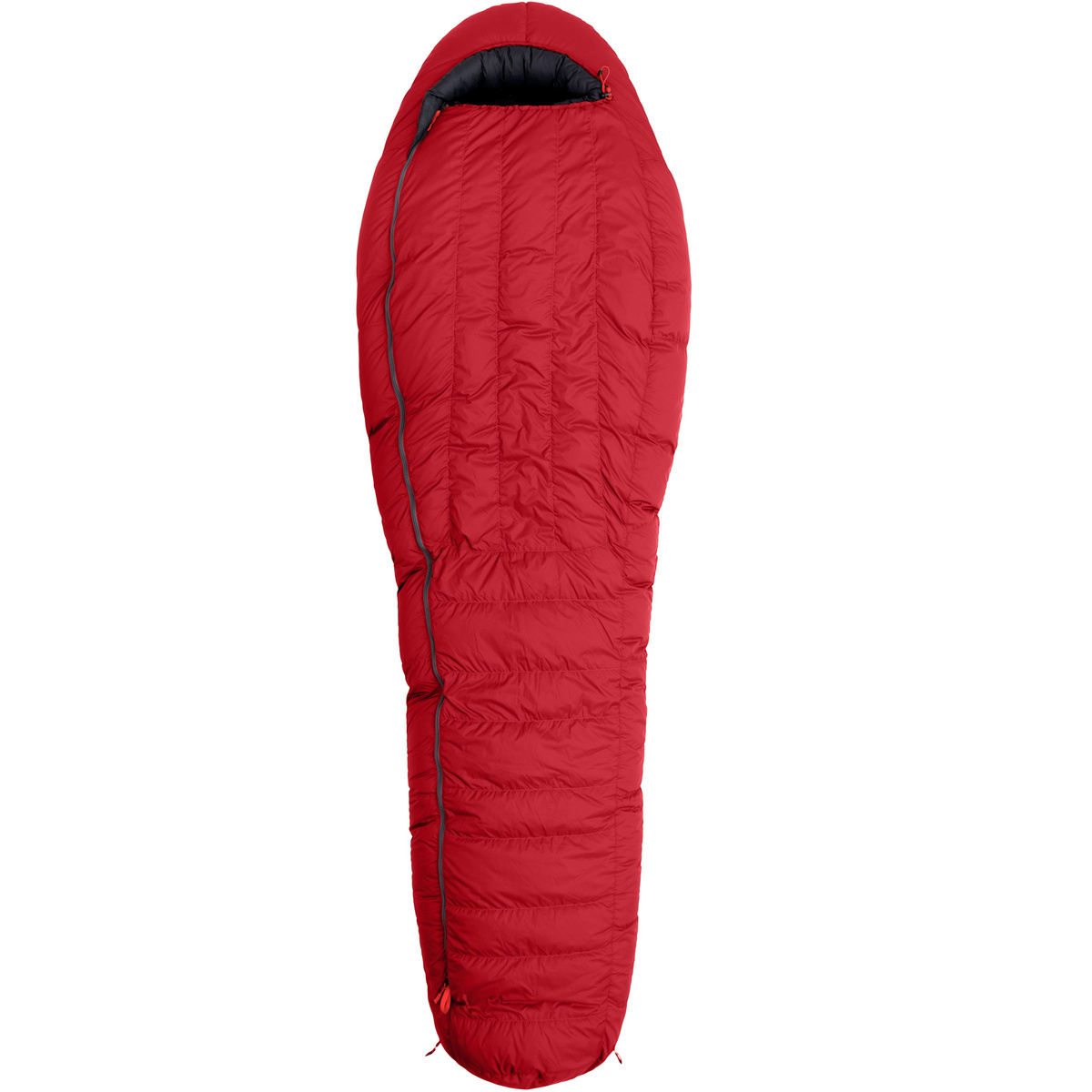 Warmpeace Sac de couchage Horizont 1400 + Inlet Merino Capilar (taille max. 180cm , Rouge)