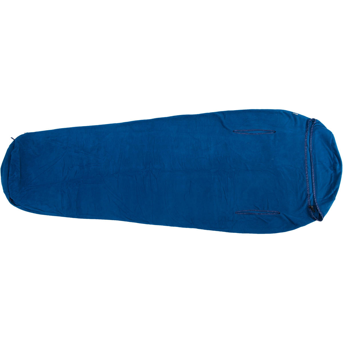 Warmpeace Sacco a pelo Polartec Micro Mummy (Taglia max. 195cm, Blu)