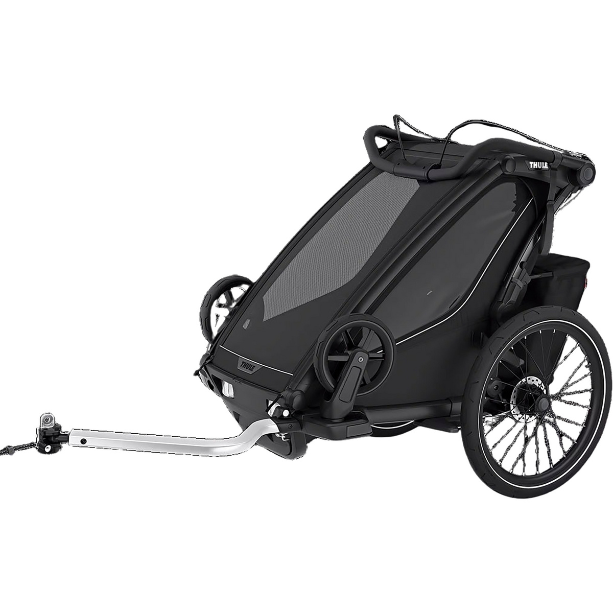 Thule Chariot Sport 2 Single remorque pour enfants (taille One Size, Noir)