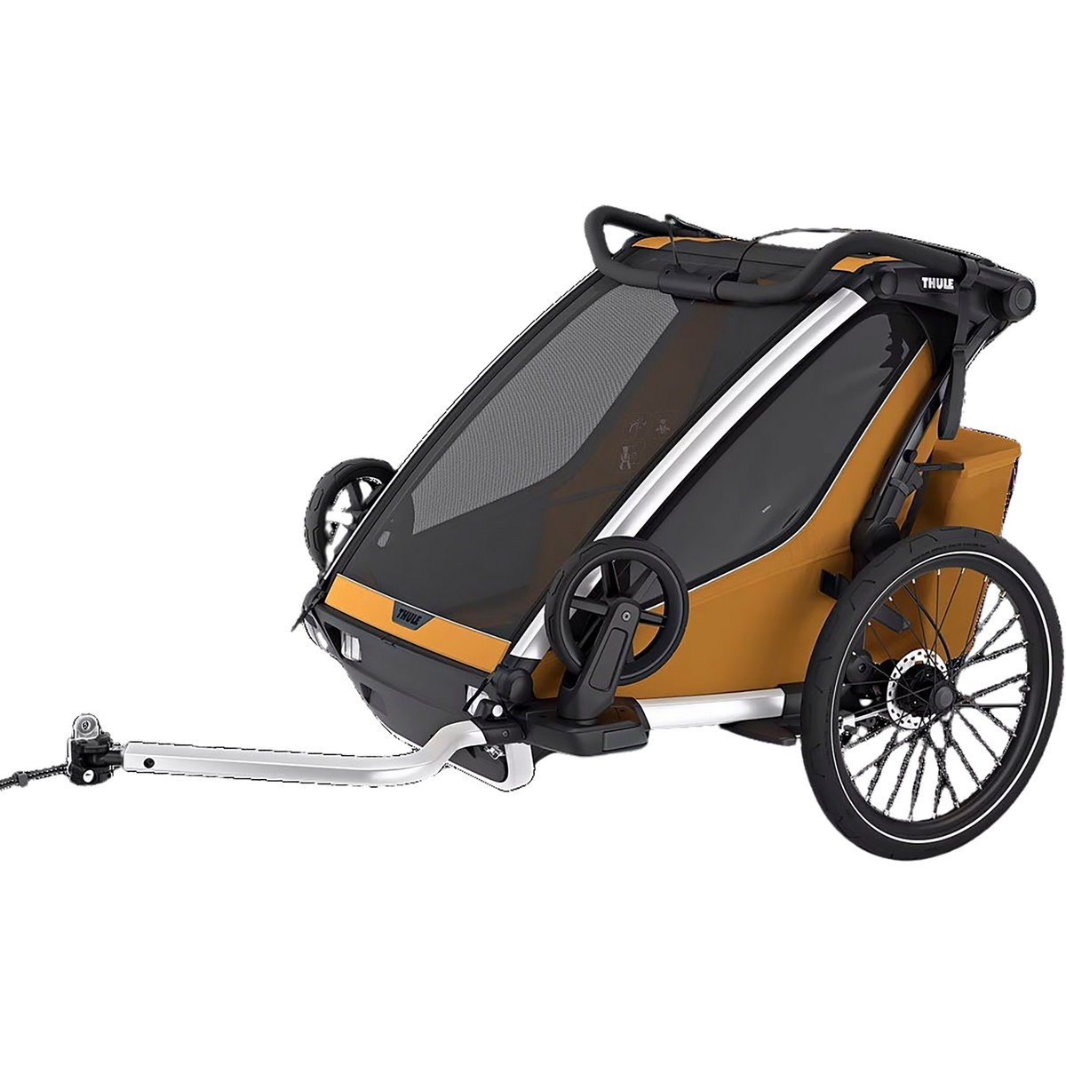 Thule Remorque pour enfant Chariot Sport 2 Double (taille One Size, Jaune)