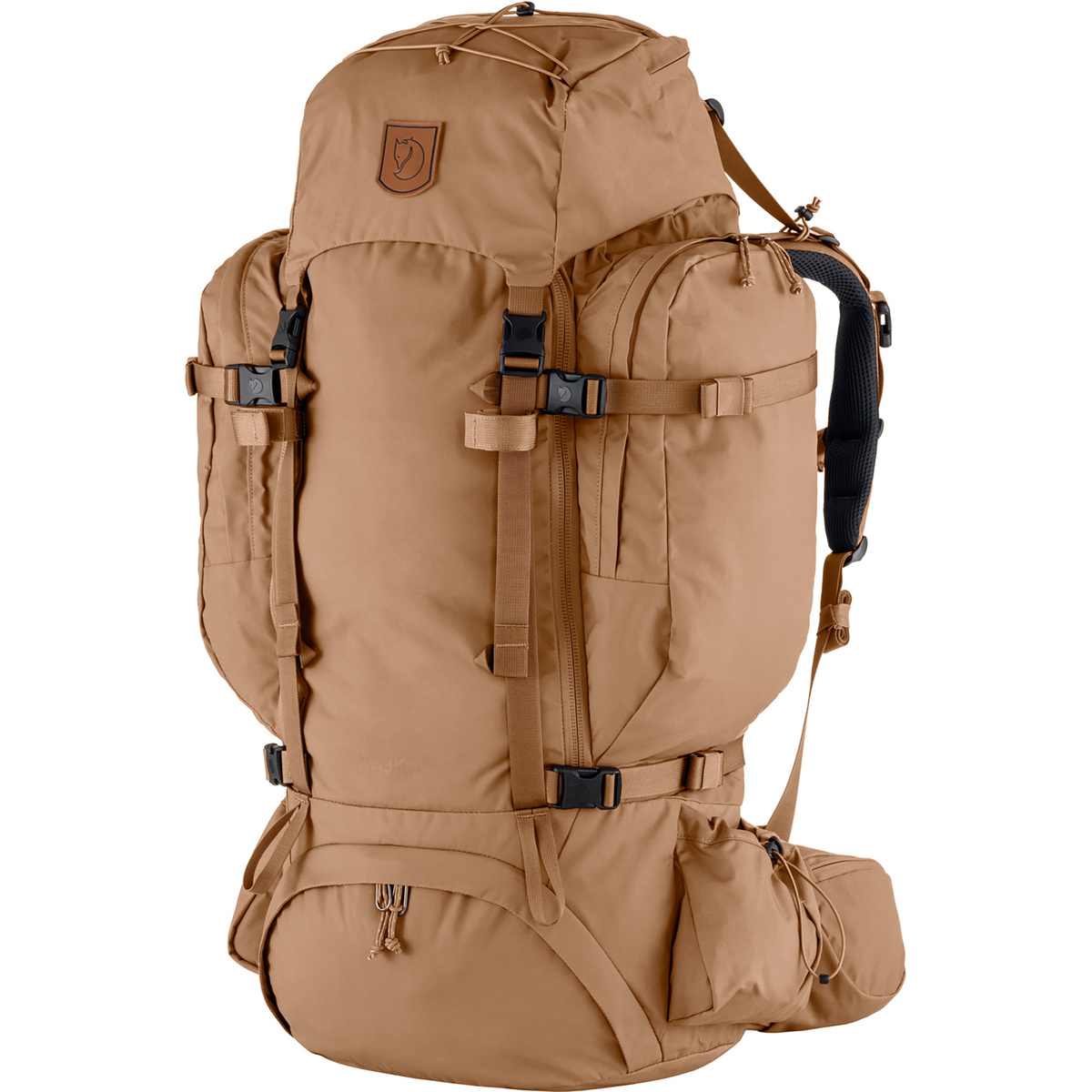 Fjällräven Zaino Kajka 75 (Taglia 75L | M-L, Marrone)