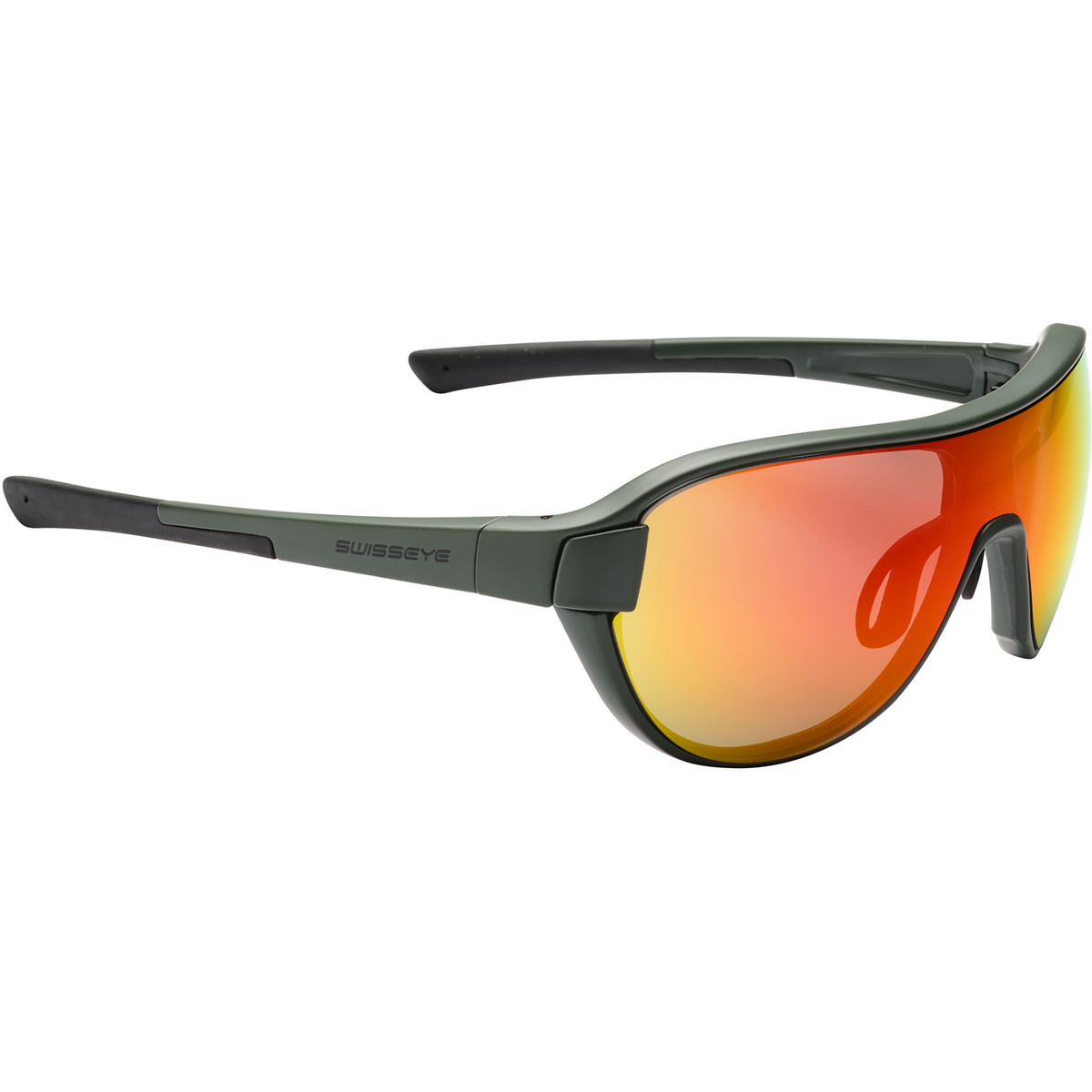 Swiss Eye M-Cover 3 Sportbrille (Größe One Size, oliv)