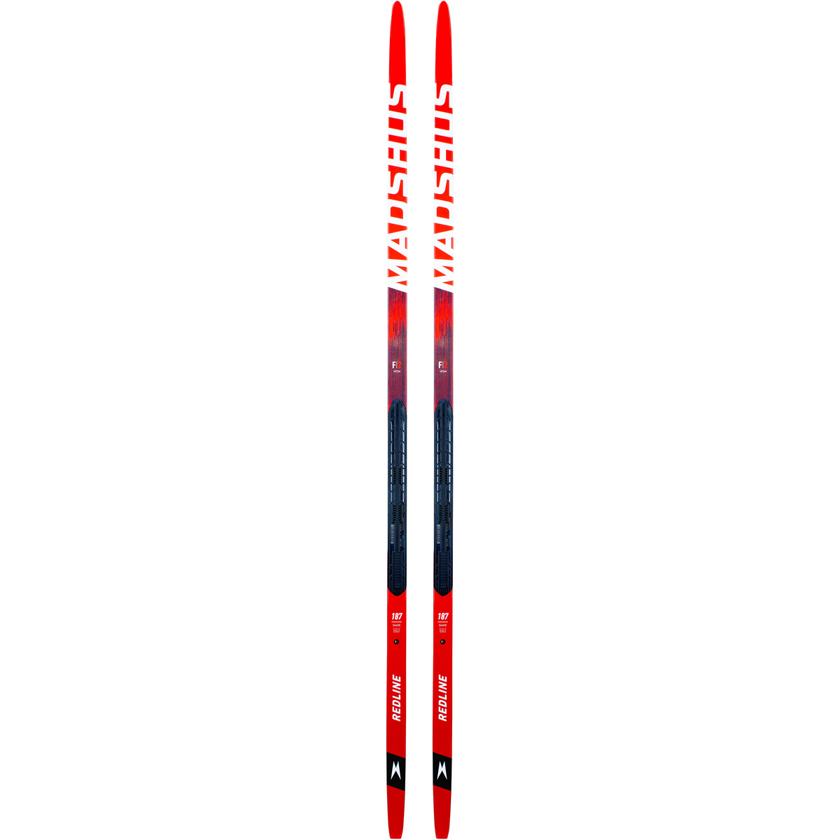 Madshus Redline Skate F2 Skatingski 24/25 (Größe 187cm, rot)