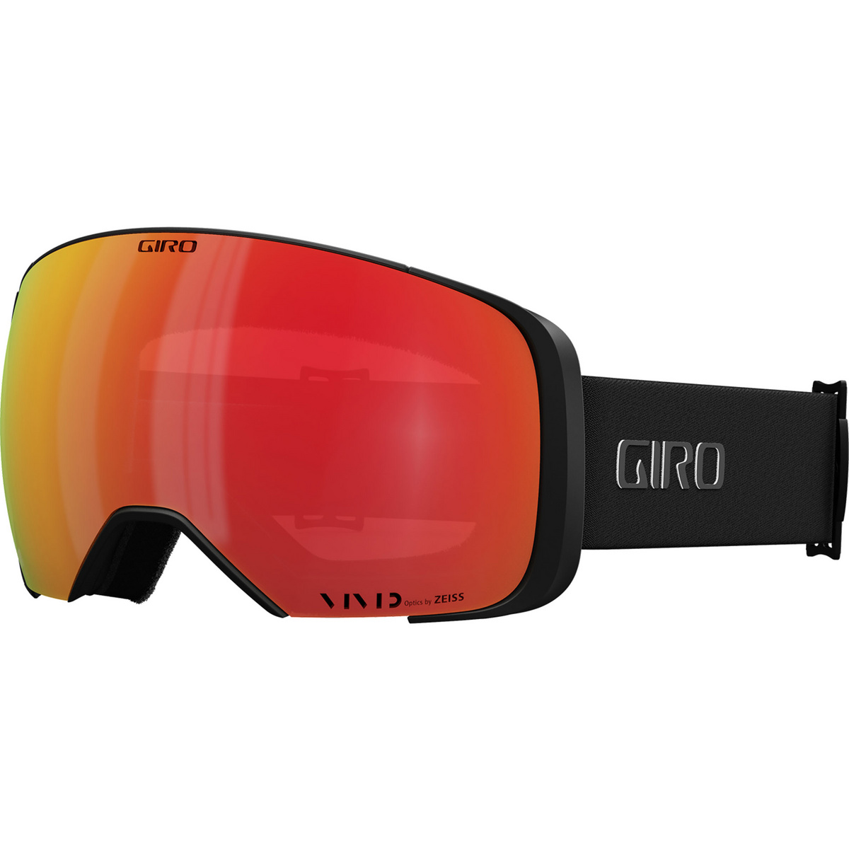 Giro Occhiali da sci Comp (Taglia One Size, Nero)