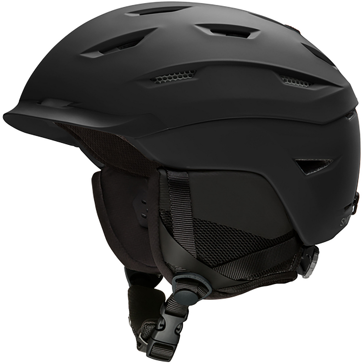 Smith Level Mips Skihelm (Größe 51-55CM, schwarz)