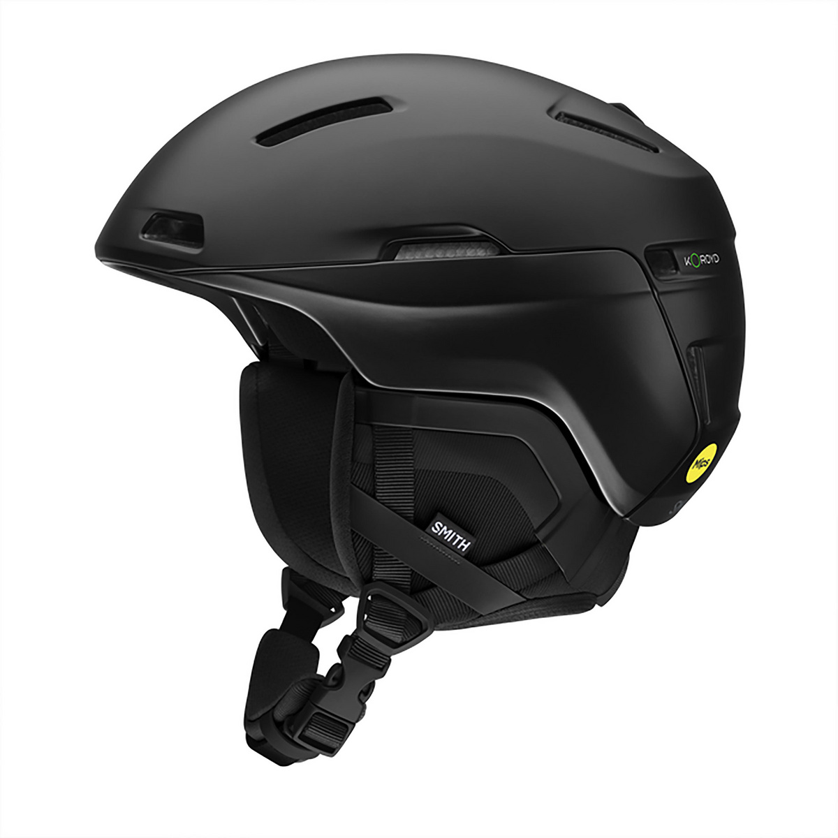 Smith Accel Mips Skihelm (Größe 63-67CM, schwarz)