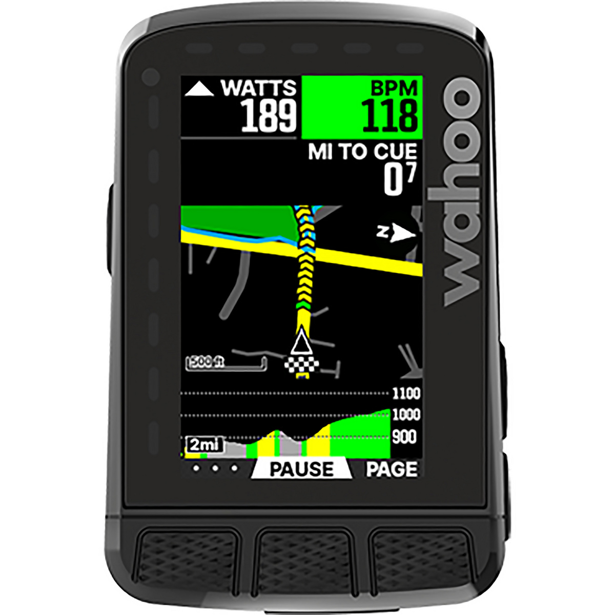 Wahoo Fitness Ordinateur Elemnt Roam V2 (taille One Size, Noir)