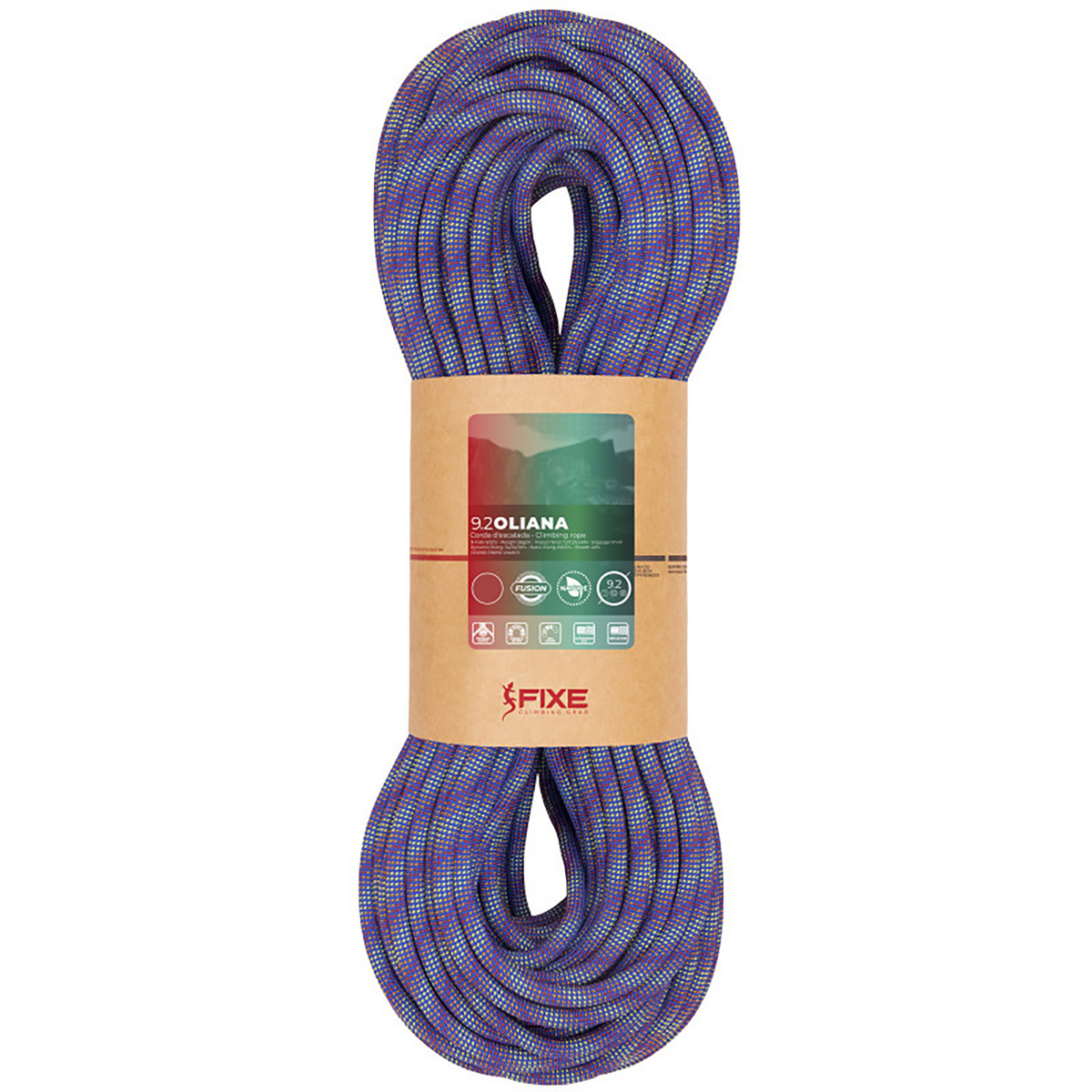 Fixe Oliana 9.2 Kletterseil (Größe 60M, blau)