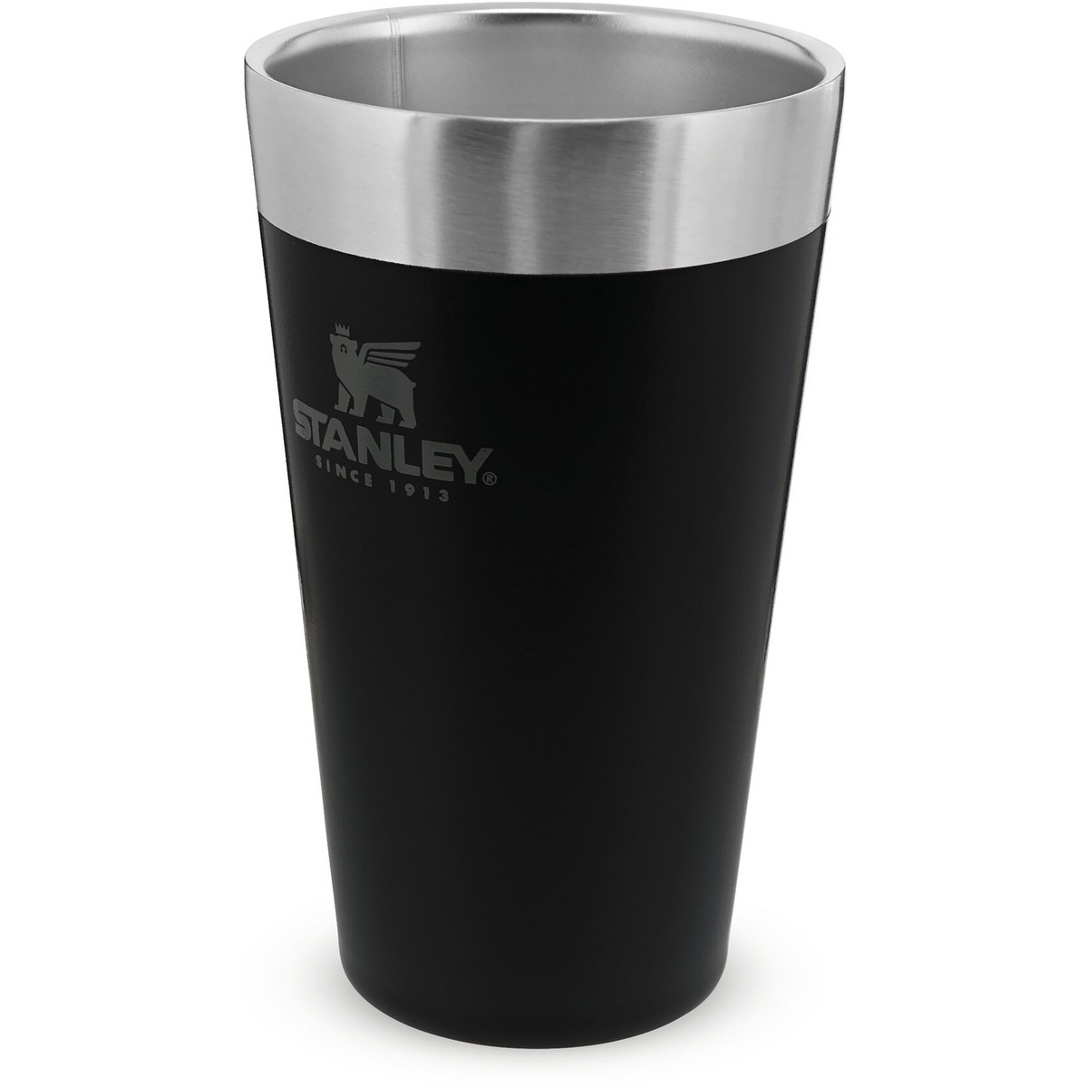 Stanley The Stacking Tumbler 0.47L Isolierbecher (Größe 0.47L, schwarz)
