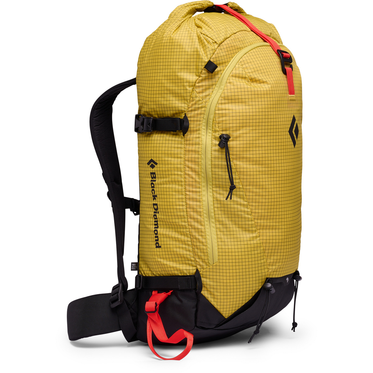 Black Diamond Cirque 35 Skirucksack (Größe 35L | M-L, gelb)