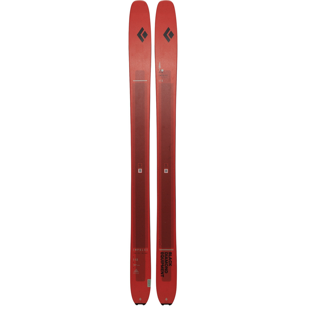 Black Diamond Ski freeride 24/25 Impulse 112 TI (taille 186cm, Rouge)