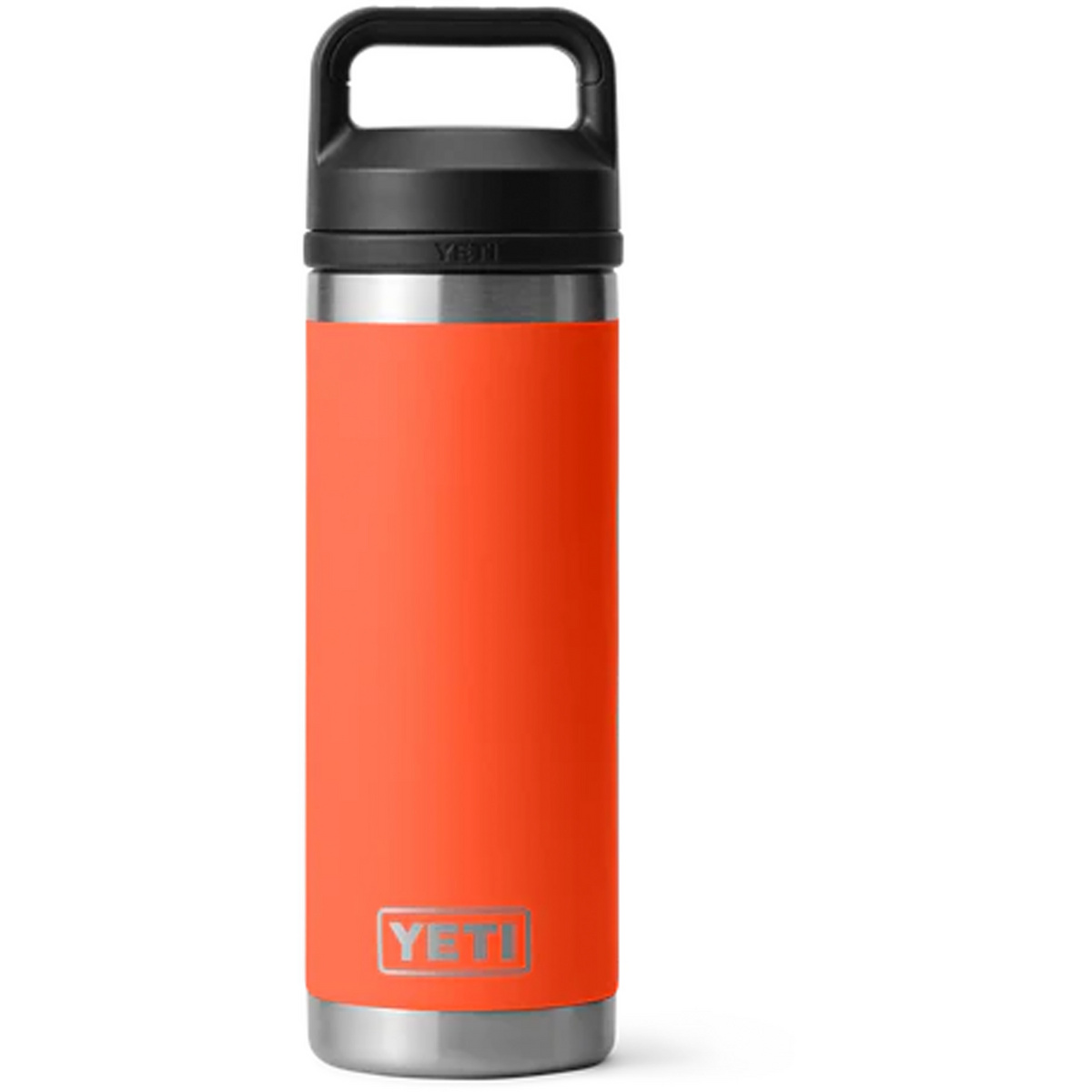 Yeti Coolers Rambler 18oz Chug Isolierflasche (Größe 532ml, orange)